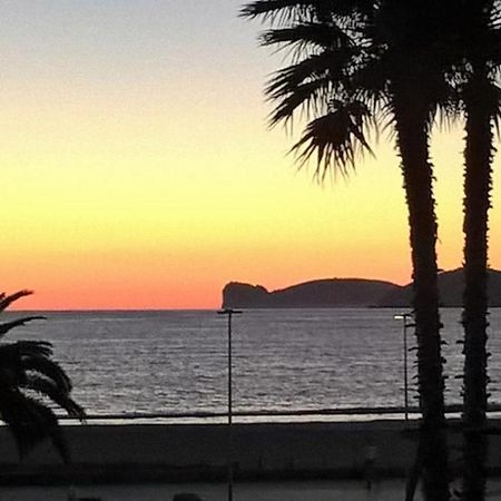 Orange Sunset, Seaview & Beach Front Alghero Exteriör bild